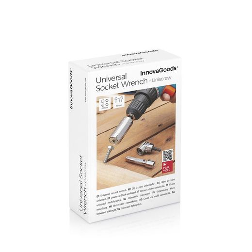 Llave De Vaso Universal Con Accesorios Uniscrew