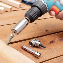 Llave De Vaso Universal Con Accesorios Uniscrew