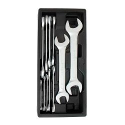 Llave Fija De Dos Bocas, Juego 11 Piezas