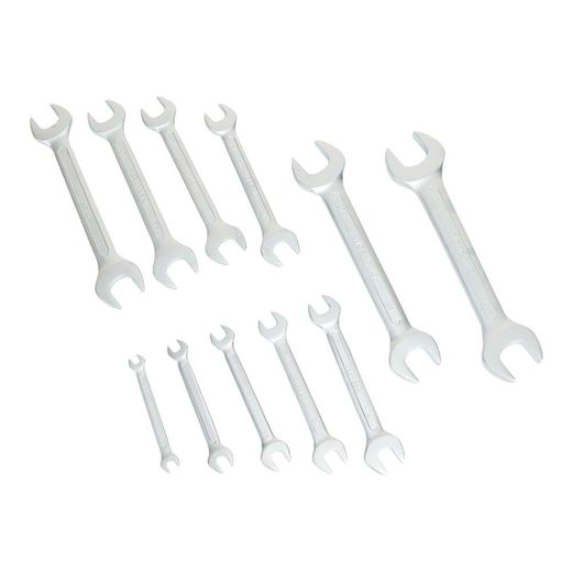 Llave Fija De Dos Bocas, Juego 11 Piezas