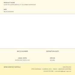 Llave Stillson (Grifa) 12" 121120000 Super Ego