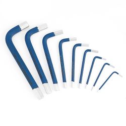 Llaves Allen Cortas, Juego 9 Piezas, Métrico