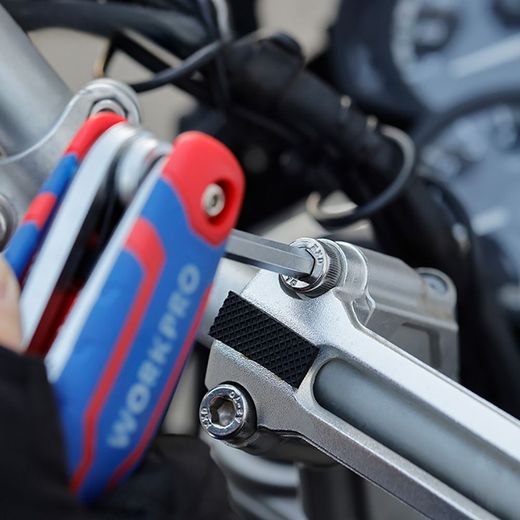 Llaves Allen, Juego De 8 Piezas, Plegables, Métrico