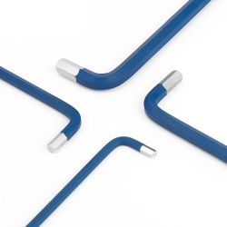 Llaves Allen Largas, Juego 9 Piezas, Métrico