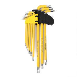 Llaves Torx Largas De Seguridad, Juego De 9 Piezas