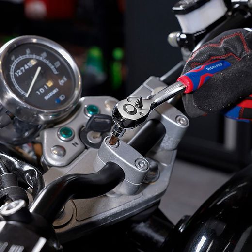 Llaves Vaso  ¼ Pulg, Juego 46 Piezas