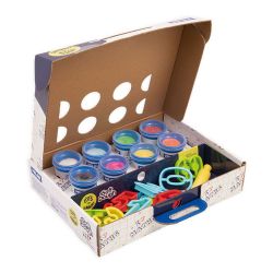 Maletín Pasta Blanda Soft Dough 8 Botes 59 G Con Herramientas "Números"