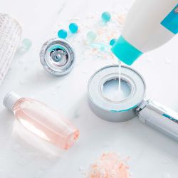 Mango De Ducha Doble Con Dispensador 3 En 1 Xawara