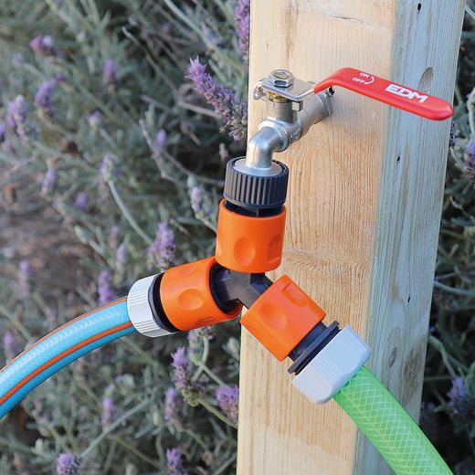 Manguito De Derivación De 3 Vías Y Unión Rápida