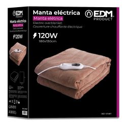 Manta Eléctrica 120 W 180 X 130 Cm