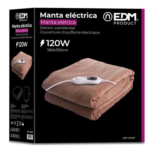 Manta Eléctrica 120 W 180 X 130 Cm