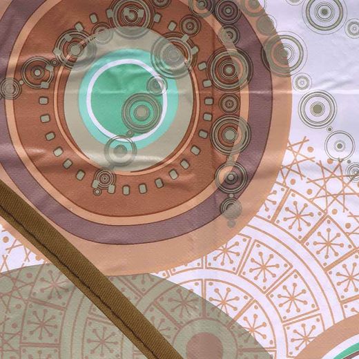 Mantel De Hule Ribeteado Cuadrado Modelos Variados 140 X 140 Cm