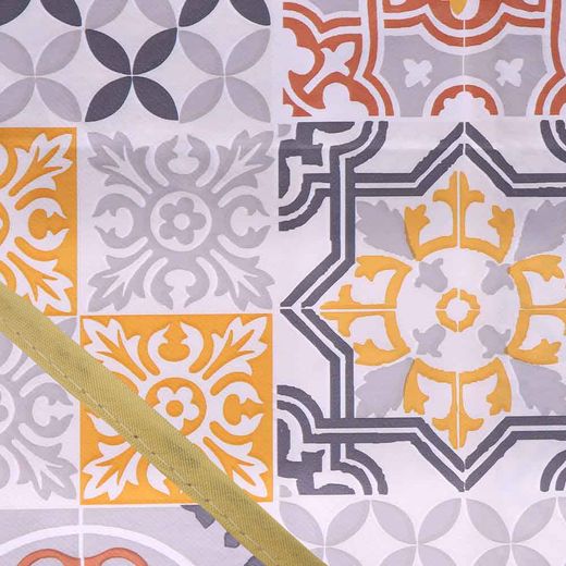 Mantel De Hule Ribeteado Cuadrado Modelos Variados 140 X 140 Cm