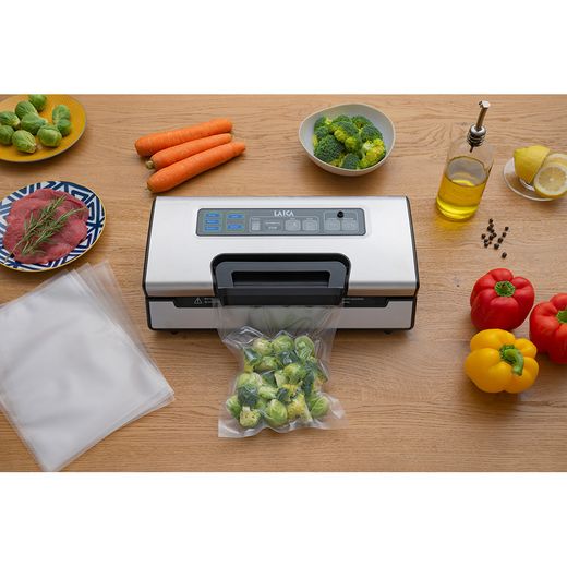 Máquina De Vacío 20 L/Min, Con 2 Rollos 28 X 600 Cm