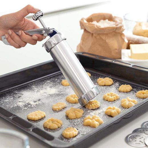 Máquina Para Hacer Galletas Y Manga Pastelera 2 En 1 Prekies