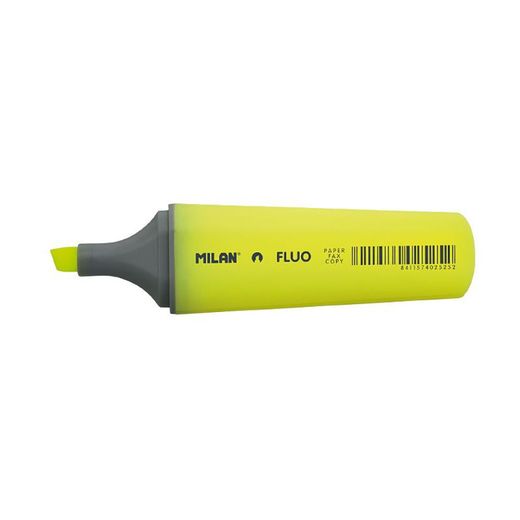Marcadores Fluorescentes Color Amarillo, Caja De 12 Uds