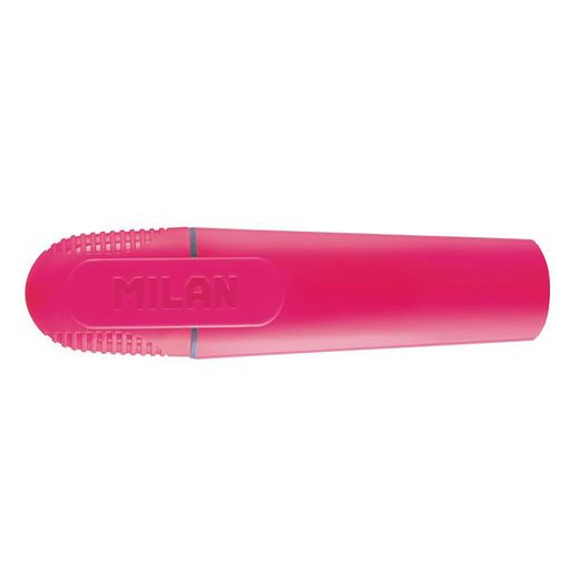 Marcadores Fluorescentes Color Rosa, Caja De 12 Uds
