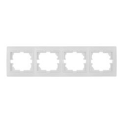 Marco Horizontal Para 4 Elementos Blanco 296X81X10Mm Serie Europa Solera Erp74U