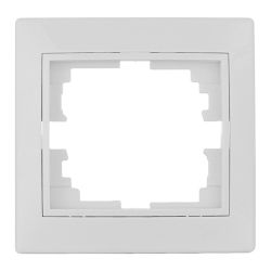 Marco Para 1 Elemento Blanco Serie Europa 83 X 81 X 10 Mm