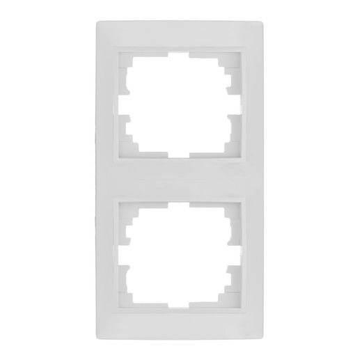 Marco Vertical Para 2 Elementos Blanco 81X154X10Mm Serie Europa Solera Erp62U