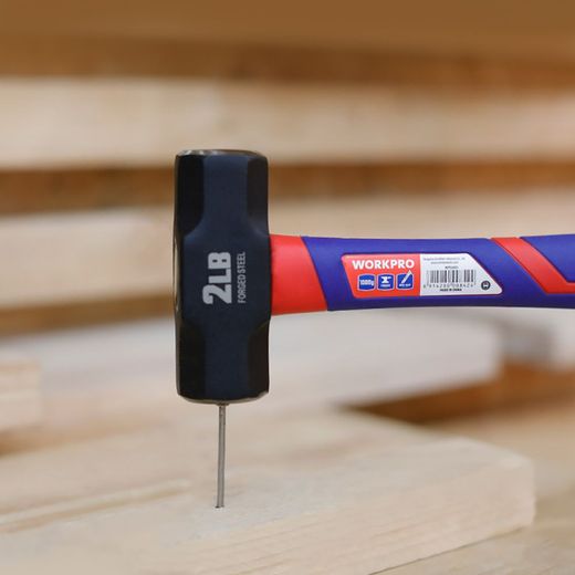 Martillo De Cantero Con Mango De Fibra De Vidrio, 1000 G