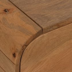 Mesa Centro Natural Madera De Mango 120 X 60 X 40 Cm