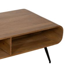 Mesa Centro Natural Madera De Mango 120 X 60 X 40 Cm
