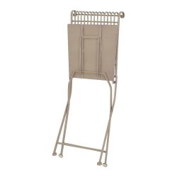 Mesa Metálica/Mosaico Bistro, Color Marrón, Para Exterior, 58 X 58 X 72 Cm