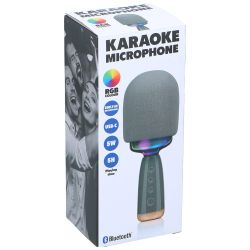 Micrófono Karaoke Con Altavoz, 5 W, 7,5 X 7,5 X 22 Cm