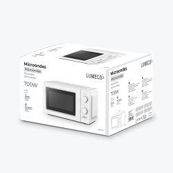 Microondas 700 W Blanco 20 L  5 Funciones ( 4 Niveles + Descongelación)