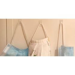 Mini Ganchos Colgadores Adhesivos 3733-8-001 (Blister 12 Unid.) Inofix