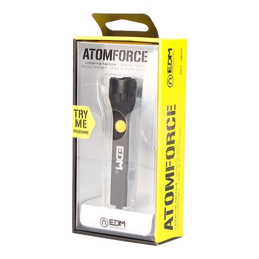 Mini Linterna Led Atom Force, Alumino, Recargable, 10 W 420 Lm