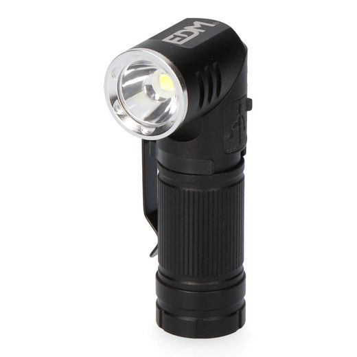 Mini Linterna Led Nano Vortex, Direccionable, Aluminio, Recargable,  8W 450 Lm