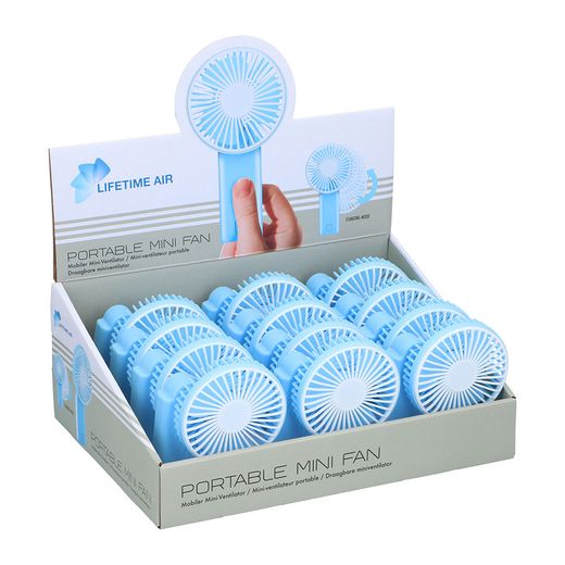 Mini Ventilador De Mano 2 X Aa
