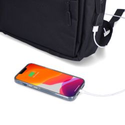 Mochila De Oficina Negra Pierre Delone