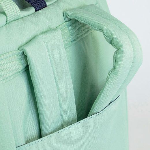 Mochila Urbana Con Cierre Superior Enrollable 10 L. Serie 1918, Verde