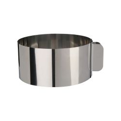 Molde Para Emplatar Extensible Inoxidable Ø16Cm A 30Cm