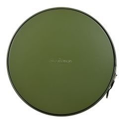 Molde Redondo Desmontable De Acero Al Carbono, Para Horno, Experto, Verde Oliva, Ø26 X 6,8 Cm