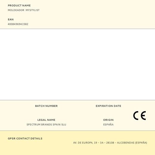 Moldeador  Mystylist