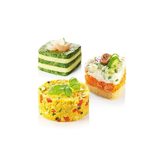 Moldes De Emplatar Grandchef, 4 Pzs. Tescoma
