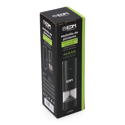 Molinillo De Pimienta Eléctrico 70 Ml