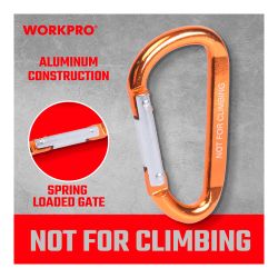 Mosquetón 60 Mm, Juego 2 Uds