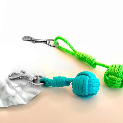 Mosquetón Llavero Anilla, Msq05, Acero Niquelado, 80 Mm, 5/8"