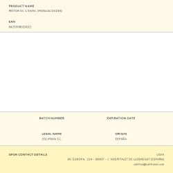 Motor Dc 1.5V/6V. (Manualidades)