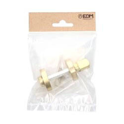 Muletilla Roseta 707 Ø35 Mm Latón Satinado