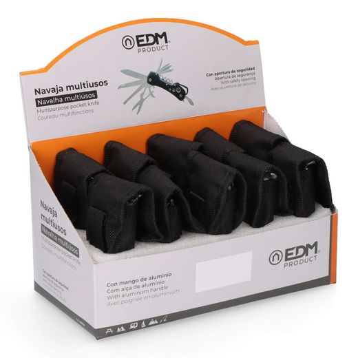 Multiherramienta Con Mosquetón Modelo Negro, Serie Kilimanjaro