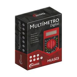 Multimetro Digital 3 1/2 Pulg Digitos Cat.Ii 600V