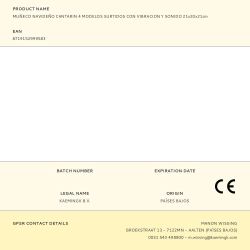 Muñeco Navideño Cantarin 4 Modelos Surtidos Con Vibracion Y Sonido 21X20X21Cm