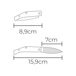 Navaja Puigmal Con Mango De Plastico 159 Mm