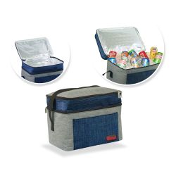 Nevera Tipo Bolsa 10 L Diseño Bicolor